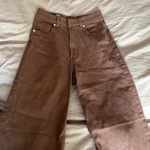 h&m wide leg jeans